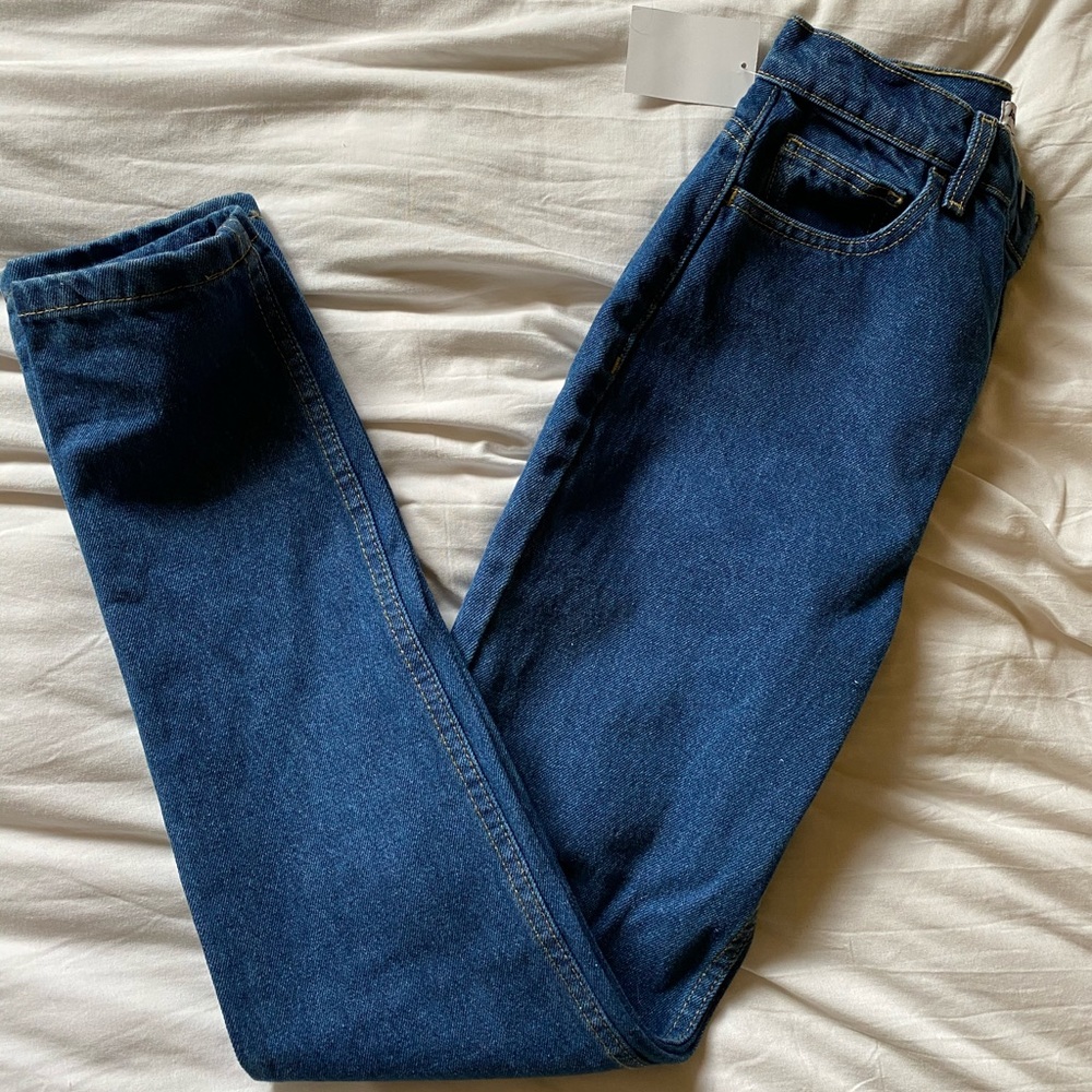 High waisted American Apparel jeans